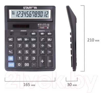 Калькулятор Staff STF-777 9