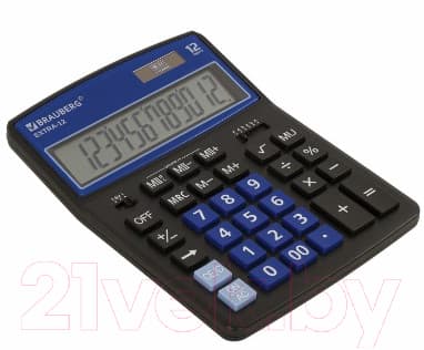Калькулятор Brauberg Extra-12-BKBU / 250472 5