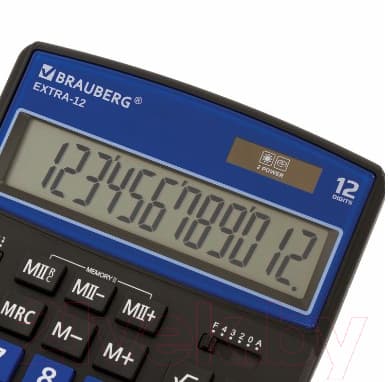 Калькулятор Brauberg Extra-12-BKBU / 250472 4