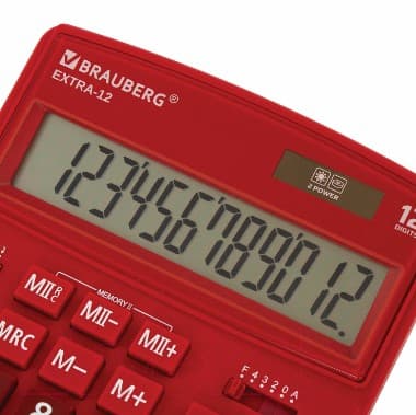 Калькулятор Brauberg Extra-12-WR / 250484 4