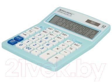 Калькулятор Brauberg Extra Pastel-12-LB / 250486 8