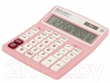 Калькулятор Brauberg Extra Pastel-12-PK / 250487 8