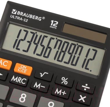 Калькулятор Brauberg Ultra-12-BK / 250491 2