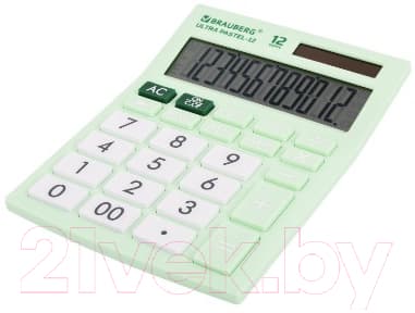 Калькулятор Brauberg Ultra Pastel-12-LG / 250504 8