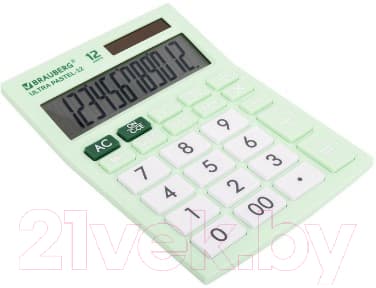 Калькулятор Brauberg Ultra Pastel-12-LG / 250504 5