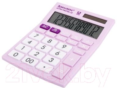 Калькулятор Brauberg Ultra Pastel-12-PR / 250505 8
