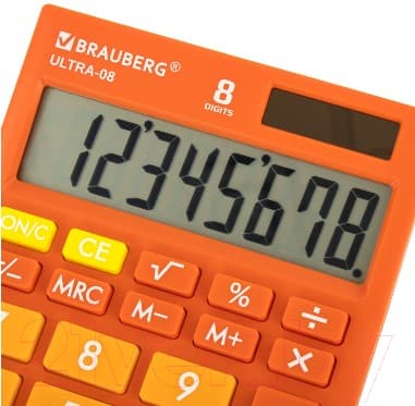 Калькулятор Brauberg Ultra-08-RG / 250511 2