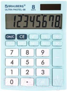 Калькулятор Brauberg Ultra Pastel-08-LB / 250513