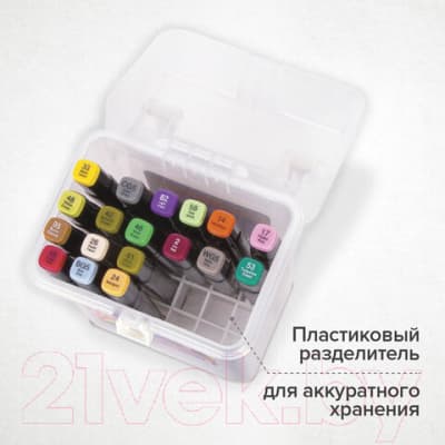 Набор маркеров Brauberg Black / 152127 4