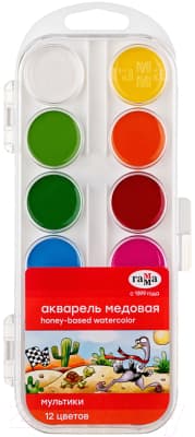 Акварельные краски ГАММА Мультики / 211046_12