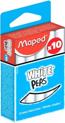 Набор мела канцелярского Maped White Peps / 593500