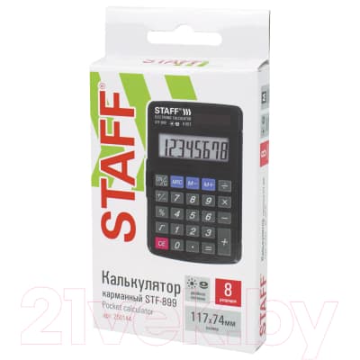 Калькулятор Staff STF-899 10