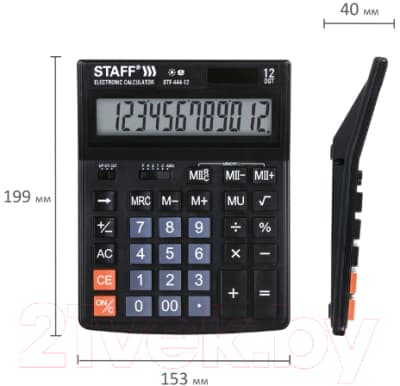 Калькулятор Staff STF-444-12 8