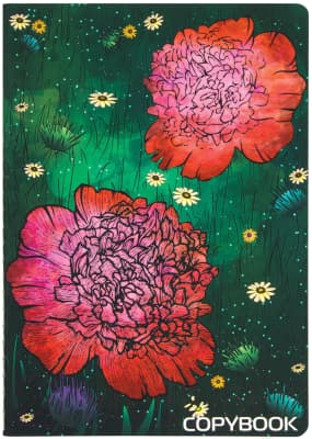 Тетрадь Brauberg Red Flowers / 403784