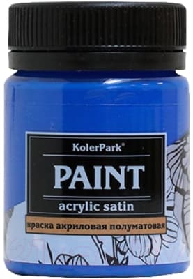 Акриловая краска KolerPark Сатиновая