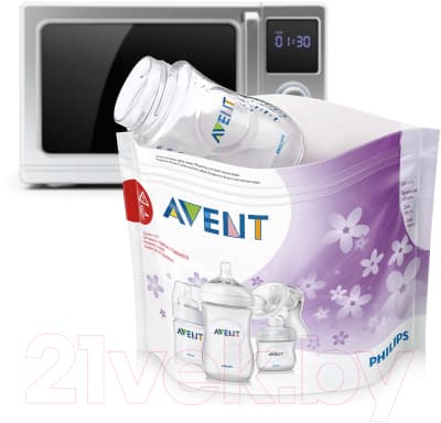 Пакет для стерилизации в СВЧ-печи Philips AVENT SCF297/05 2