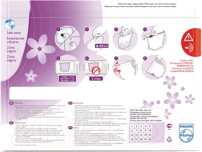 Пакет для стерилизации в СВЧ-печи Philips AVENT SCF297/05 3