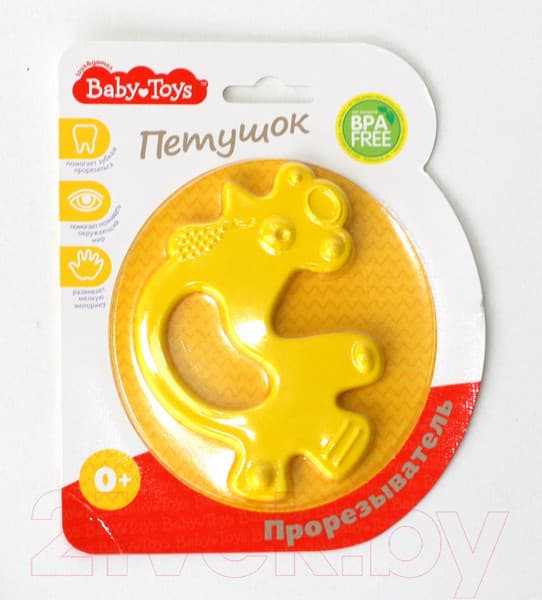 Прорезыватель для зубов Baby Toys Петушок / 04133 3