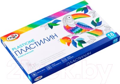 Пластилин ГАММА Классический / 281035 4