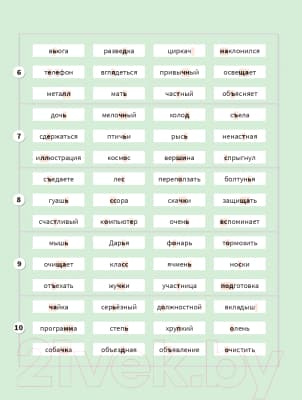 Учебное пособие Попурри Моя копилка слов. Русский язык. 4 класс 9
