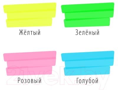 Набор маркеров Brauberg Original Neon / 152215 3