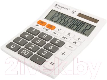Калькулятор Brauberg Ultra-12-WT / 250496 8