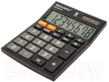 Калькулятор Brauberg Ultra-08-BK / 250507 8