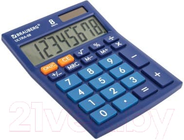 Калькулятор Brauberg Ultra-08-BU / 250508 5