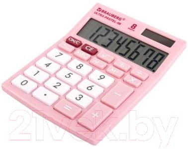 Калькулятор Brauberg Ultra Pastel-08-PK / 250514 8