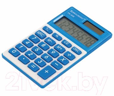 Калькулятор Brauberg PK-608-BU / 250519 8