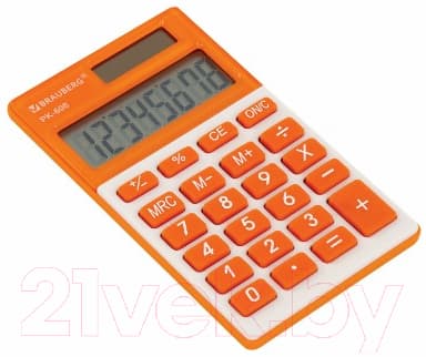 Калькулятор Brauberg PK-608-RG / 250522 5