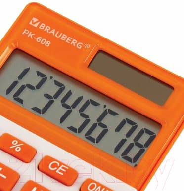 Калькулятор Brauberg PK-608-RG / 250522 4