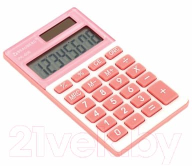 Калькулятор Brauberg PK-608-PK / 250523 5