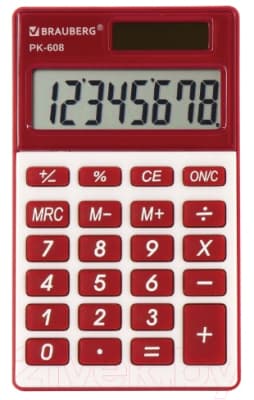 Калькулятор Brauberg PK-608-WR / 250521