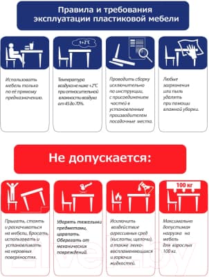 Шезлонг Стандарт Пластик Групп №1 2
