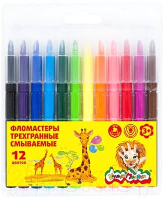 Фломастеры Каляка-Маляка ФТГКМ12