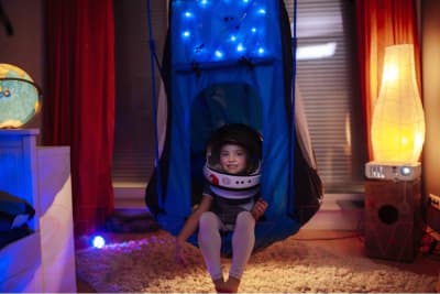 Качели Hudora 90 с палаткой Cosmos LED / 72151 5