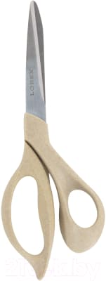 Ножницы канцелярские Lorex Eco Green Nature / LXSCEC215-GN
