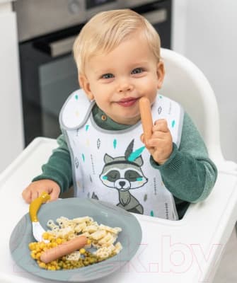 Набор столовых ложек для кормления BabyOno Эластичные / 1066/05 6