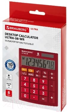 Калькулятор Brauberg Ultra-08-WR / 250510 10