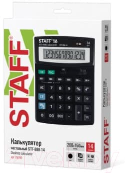 Калькулятор Staff STF-888-14 10
