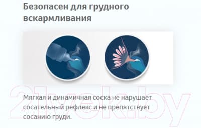 Набор сосок Lovi Динамичная медленный поток / 18/750 5