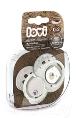 Набор пустышек Lovi Buddy bear динамичная / 22/862 2