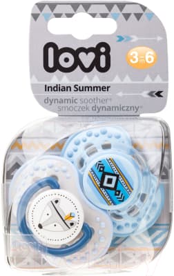 Набор пустышек Lovi Indian summer динамичная / 22/856boy 2