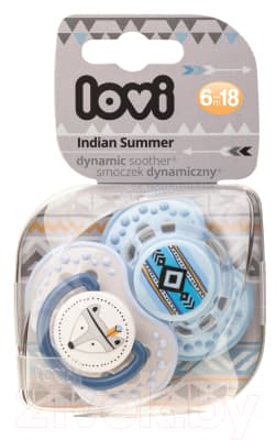 Набор пустышек Lovi Indian summer динамичная / 22/857boy 2