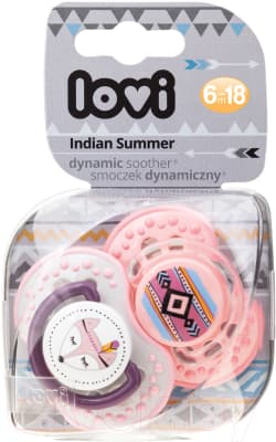 Набор пустышек Lovi Indian summer динамичная / 22/857girl 2