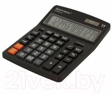 Калькулятор Brauberg Extra-14-BK / 250474 2
