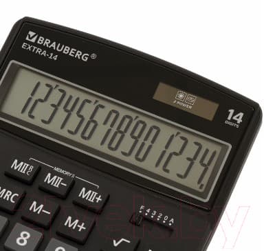Калькулятор Brauberg Extra-14-BK / 250474 5
