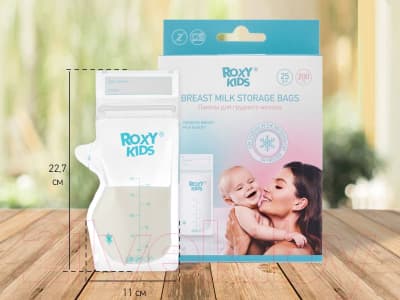 Набор пакетов для хранения молока ROXY-KIDS Для хранения грудного молока / RPCK-001 6