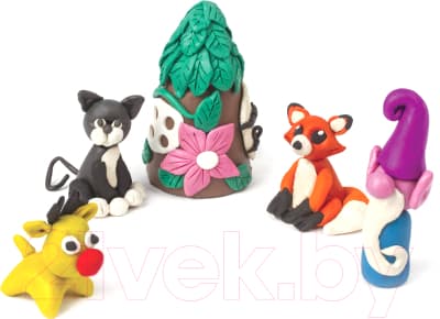 Пластилин восковой Brauberg Kids / 106495 4